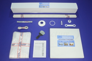 Натяжной потолок, комплект для помещения 2,9x3,0 м